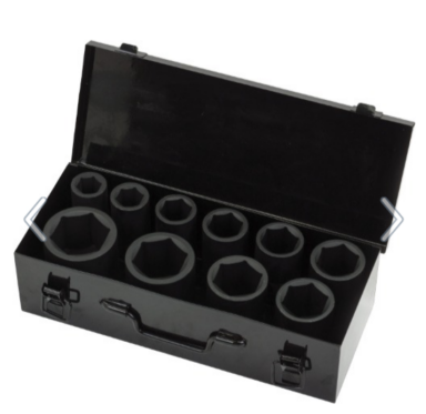 10pc 1"Inch Deep Impact SocketSet