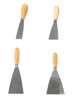 4PCS Wooden Handle Putty Knife