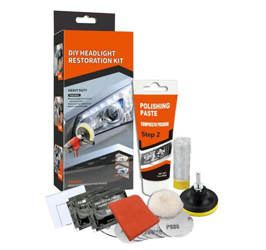 14 PCS DIY Head Light Restoration Kit
