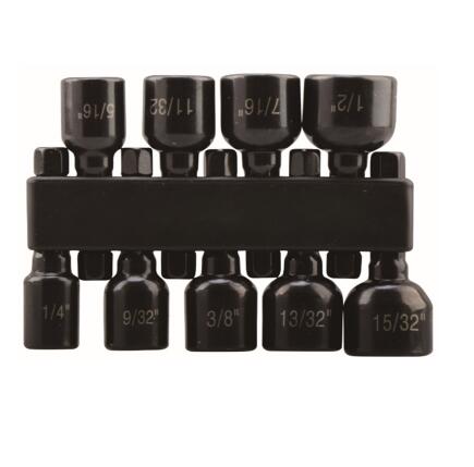 9 Piece Magnetic Nut Socket Set,SAE