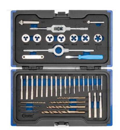 41Pcs Tap and Die Set with bits