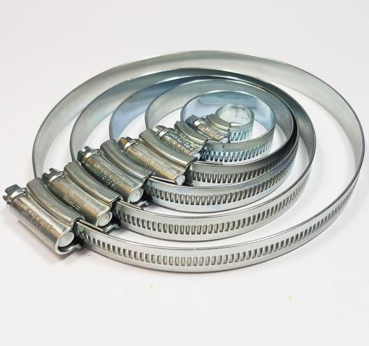 70PCS Zinc Plated Iron Hose Clamps-English Style