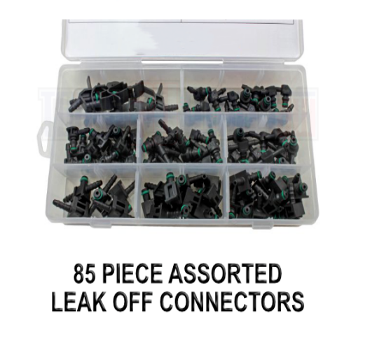 85 PCS Assorted Leak Off Connectors