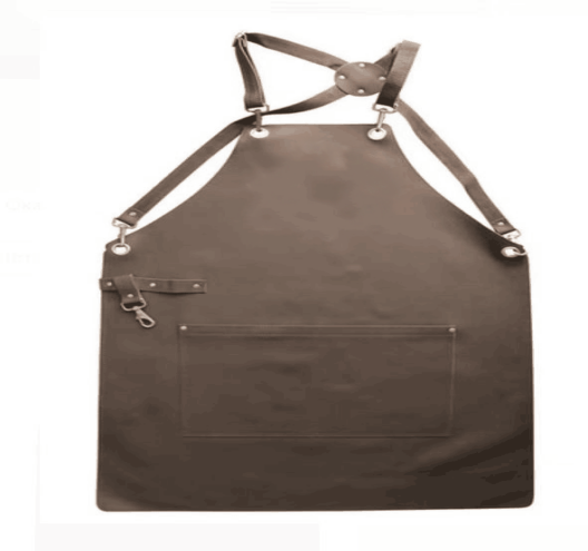 Cooking PU leather apron