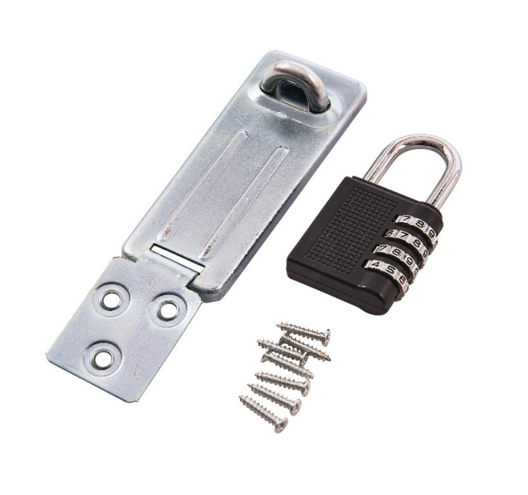 100MM Safety Hasp With Password padlock