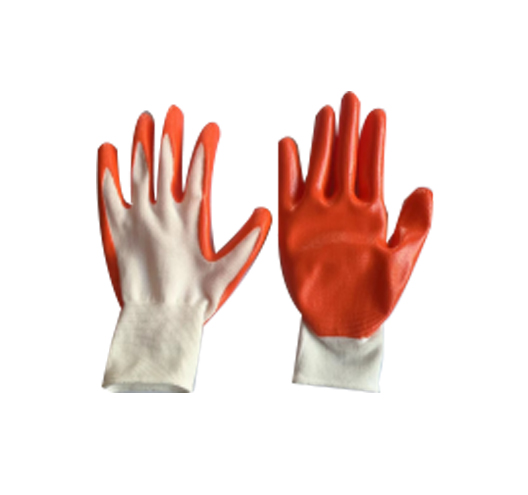 13-needle polyester impregnated smooth gloves