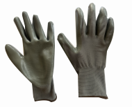 13-needle polyester impregnated smooth gloves