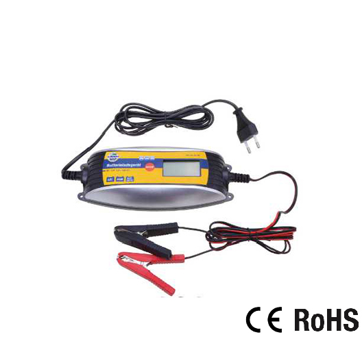 4A 6/12V Battery Charger LCD-Indicator