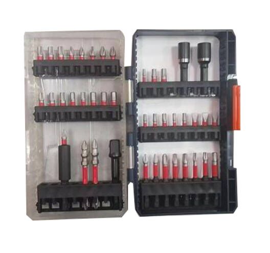 45-Piece Impact Screwdriver Bit Set