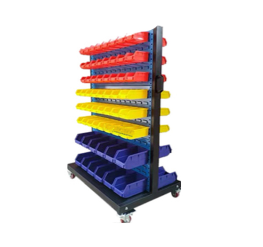 Storage Rack With 96 Storage Box