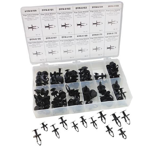 60Pc.Ergo Tuflok Retainer Assortment
