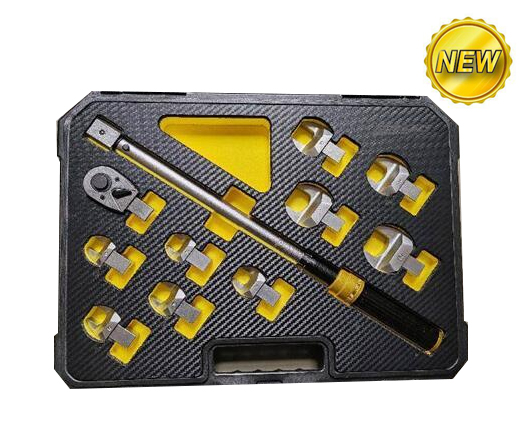 11 Piece Open End ReplaceableTorque Wrench Set(1/2")