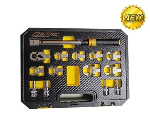 14Pcs Open End ReplaceableTorque Wrench Set ,(3/8")