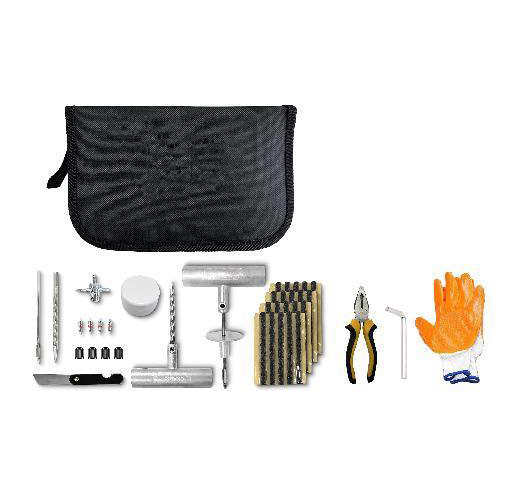 Flat Tire Repair Kit with Plugs  40 Pcs