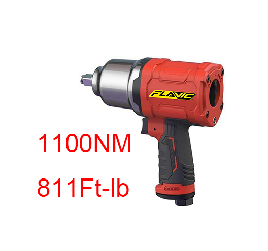 1/2" Composites Air Impact Wrench Twin Hammer/ 1100NM/811Ft-lb