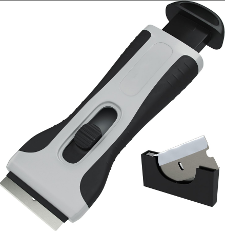 Scraper With 4pc Spare Blades