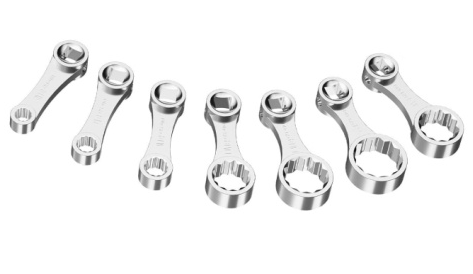 7PC 3/8" Torque Adapter Set