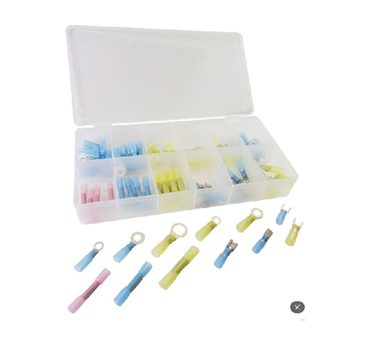75 Pc.Heat Shrinkable Terminal Assortment