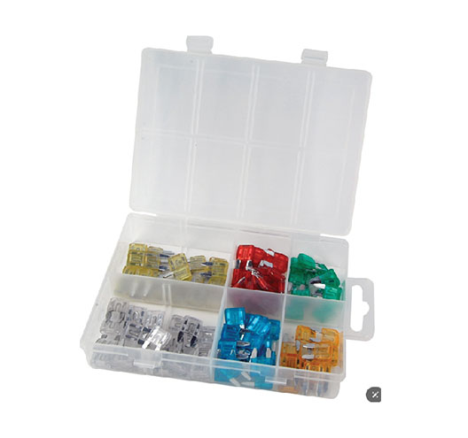 100Pc.Mini Car Fuse Assortment