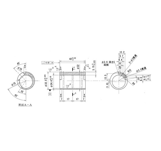 Cylinders for Air Die Grinder/48MM