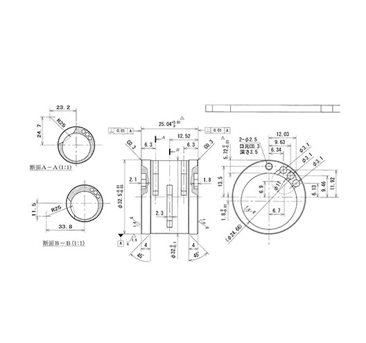 Cylinders for Air Die Grinder/25.04MM		