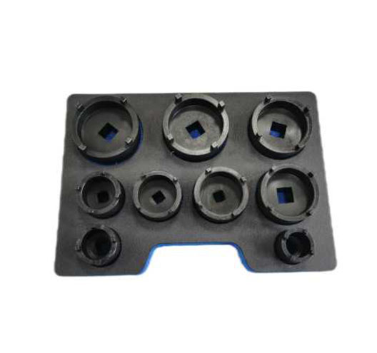 9pc Groove Nut Socket Set-External Tooth