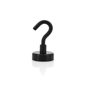 4PC Hook Magnet black epoxy 32mm