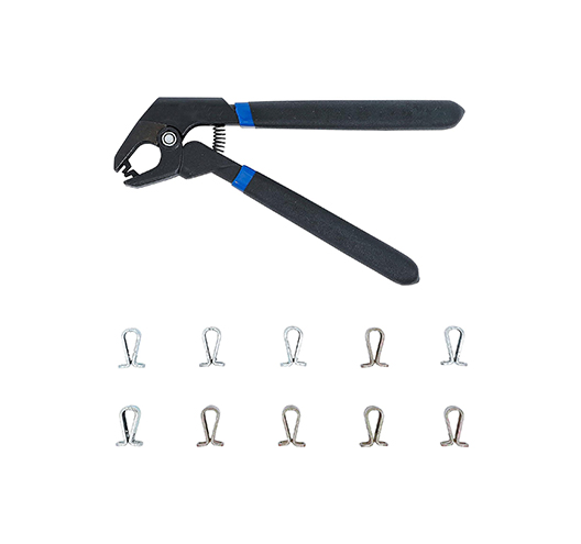 11Pcs Fixing Clamps Set with Pliers