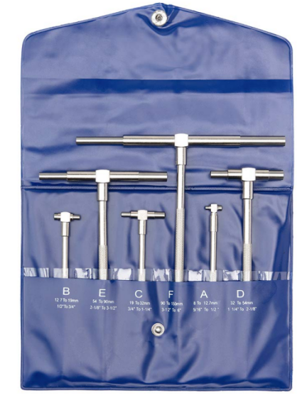 6Pcs Telescoping Gauge Set