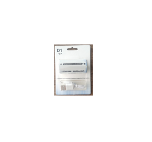 2PC D Rechargeable Battery