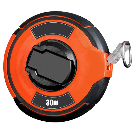 3/8 in x 100 ft Steel /nyloncoated measuring wheel
