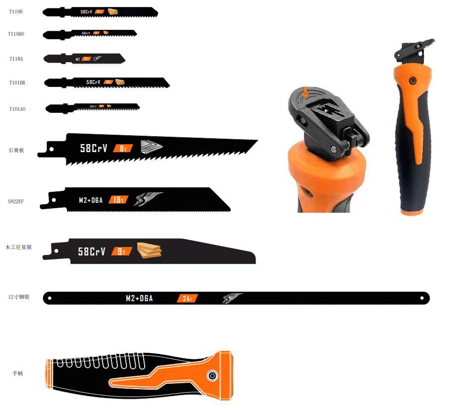 10PCS Saw Set