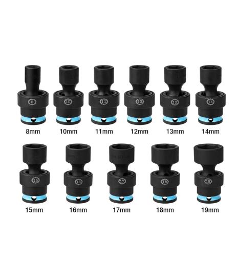11-Piece Shallow UniversalImpact Socket Set（3/8")
