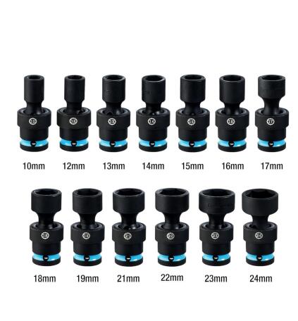 13-Piece Shallow UniversalImpact Socket Set（1/2")