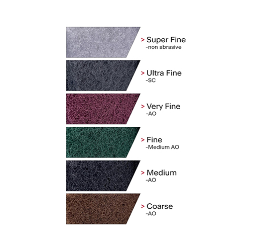 Abrasives Non-Woven Hand Pad 3PC