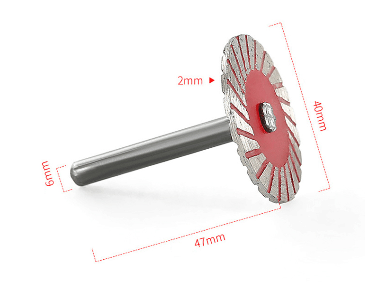 40mm Diamond Cutting Disc 6mm Shank