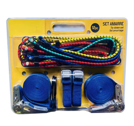 12PC Tie Down Set