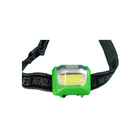 3W COB Dry Battery Head Lamp