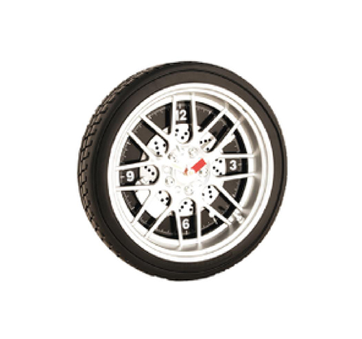 14" Wheel Wall Clock