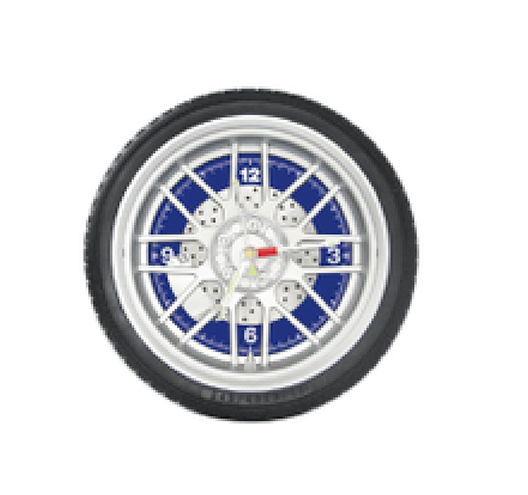 10" Wheel Wall Clock