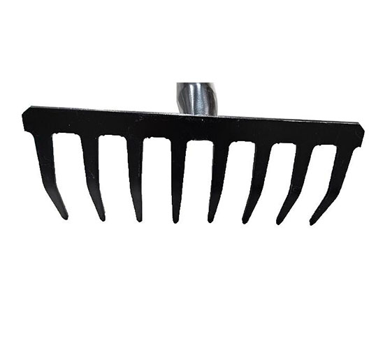 8T tooth rake with handle