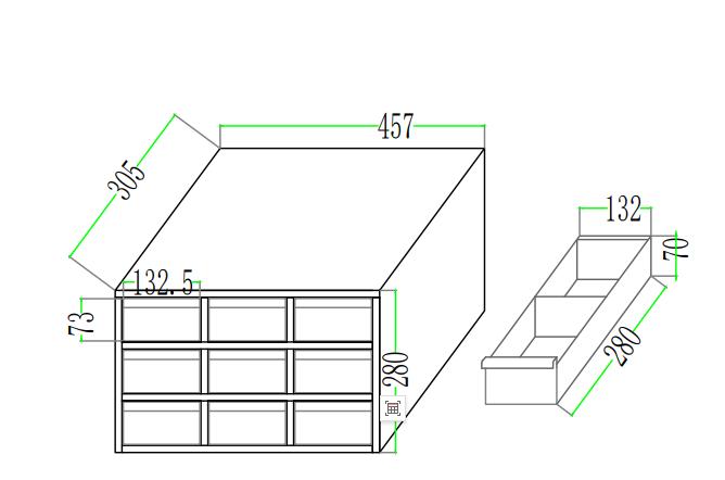 parts cabinet 9D