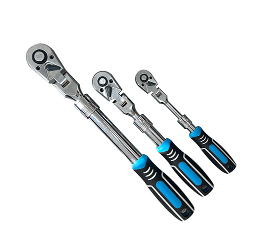 3pc Flexible Extendable Ratchet Wrench Set