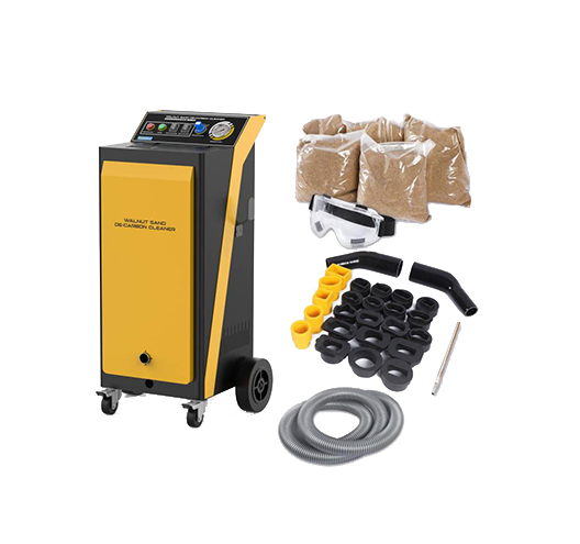 Engine De-Carbon Cleaner Machine / Walnut