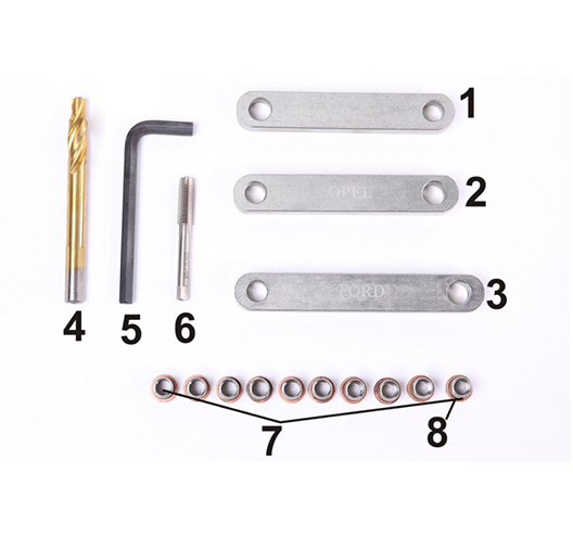 BrakeThread repair set 16 pcs,M9x1.25