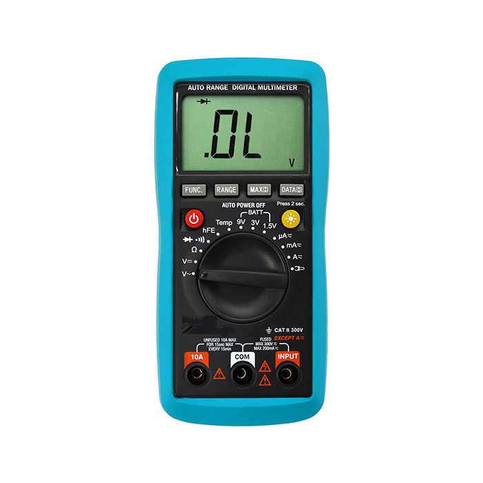 Digital Auto Range Multimeter 600V