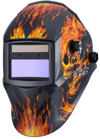 Auto Darking & Solar Power Welding Helmet 93×43mm