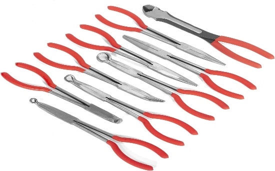 9Pcs 11" Long Reach Plier Set