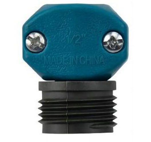 ABS male thread hose repairer 3/4" to 5/8"