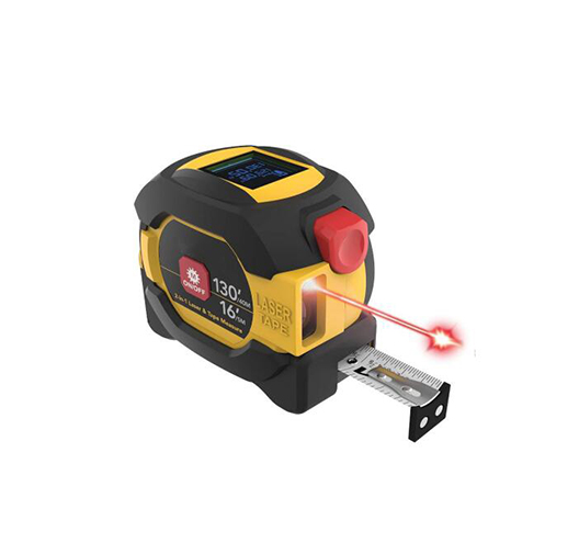 2 in 1 Digital LaserTape Measure-130FT/40M Laser distance,16FT/5M Auto Lock Measure Tape